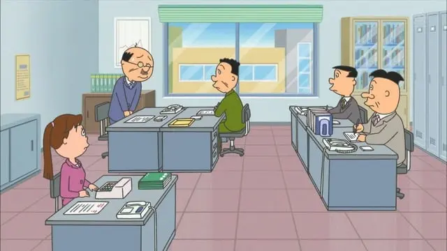 波平デスクワーク