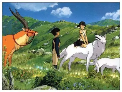 サンとアシタカ